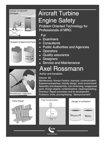 aircraft turbine engine safety volume 5a problem oriented technology for professionals 1st edition axel