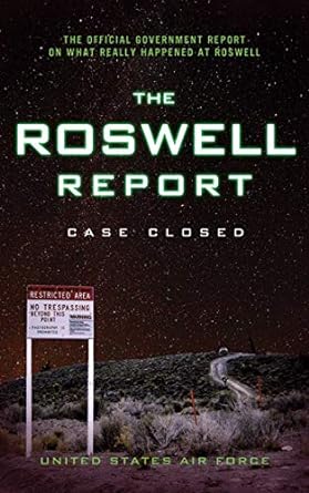 the roswell report case closed 1st edition united states air force 1620872048, 978-1620872048