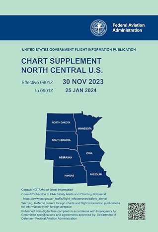 chart supplement north central u s 1st edition u s department of transportation ,federal aviation