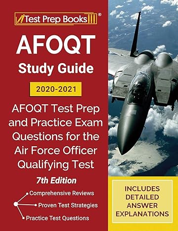 afoqt study guide 2020 2021 afoqt test prep and practice exam questions for the air force officer qualifying