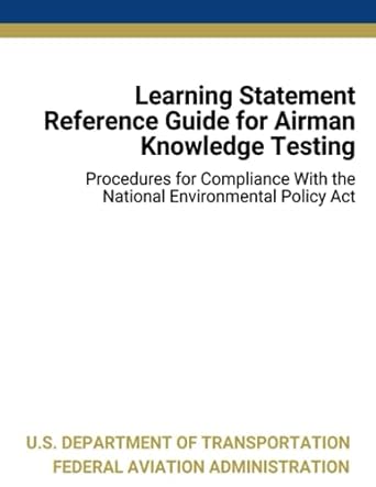 faa environmental impacts policies and procedures procedures for compliance with the national environmental