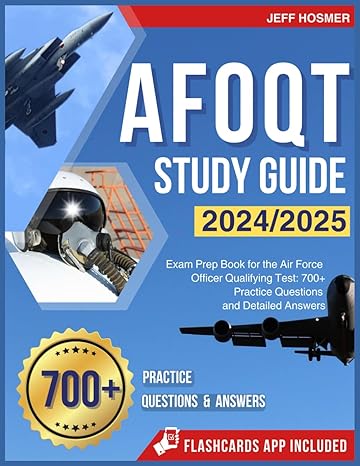 afoqt study guide 2024 2025 exam prep book for the air force officer qualifying test 700+ practice questions