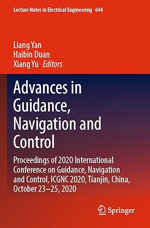 advances in guidance navigation and control proceedings of 2020 international conference on guidance