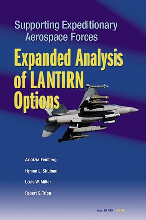 supporting expeditionary aerospace forces expanded analysis of lantirn options 1st edition amatzia feinberg