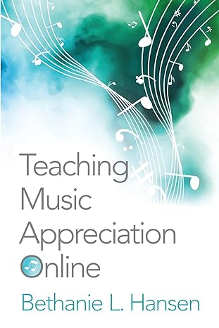 teaching music appreciation online 1st edition bethanie l. hansen 0190698381, 978-0190698386