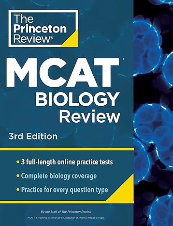 princeton review mcat biology review complete content prep + practice tests 3rd edition the princeton review