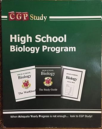 cgp study high school biology program 1st edition dominic hall roger jarman suzanne worthington chriss