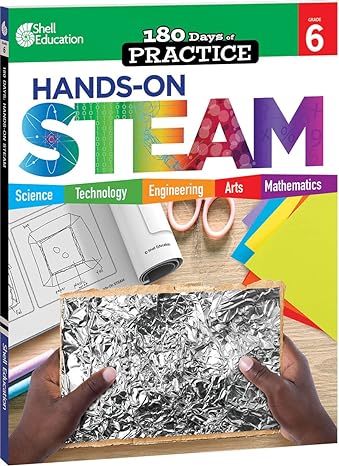 180 days hands on steam grade 6 1st edition nancy balter 1087662109, 978-1087662107