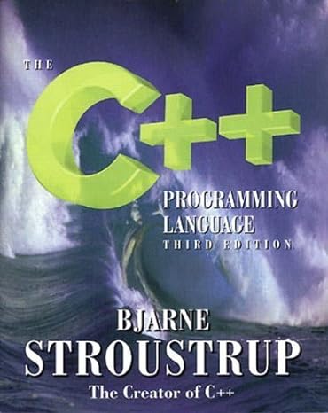 the c++ programming language third edition by stroustrup bjarne 20 june 1997 3rd edition bjarne stroustrup