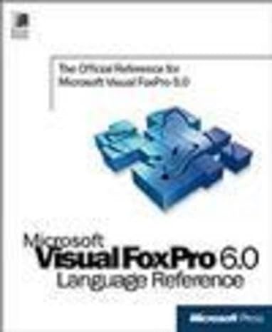 microsoft visual foxpro language reference 1st edition microsoft press ,microsoft corporation 1572318708,