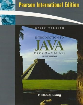 introduction to java programming brief version international edition 7th edition y. daniel liang 0138146268,