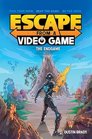 escape from a video game the endgame 1st edition dustin brady 1524871958, 978-1524871956
