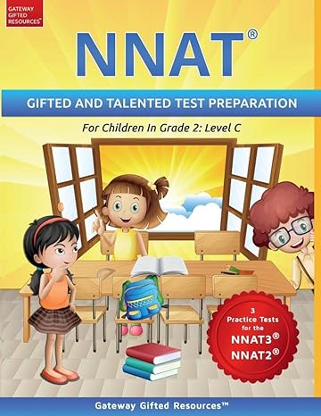 nnat test prep grade 2 level c nnat3 and nnat2 gifted and talented test preparation book practice