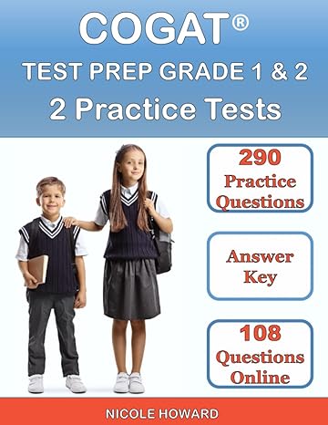 cogat test prep grade1 and 2 2 manuscripts cogat test prep grade 1 cogat grade 2 test prep level 7 and 8 form