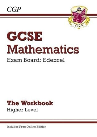 gcse maths edexcel workbook higher by cgp books paperback 1st edition cgp books b00npnu6qm