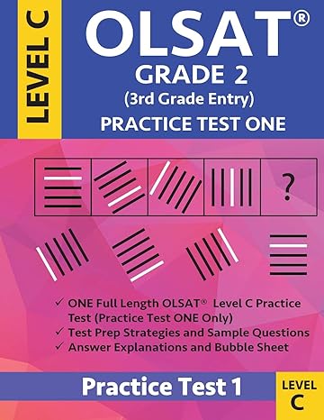 olsat grade 2 level c practice test one gifted and talented prep grade 2 for otis lennon school ability test