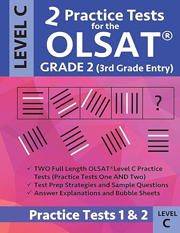 2 practice tests for the olsat grade 2 level c gifted and talented prep grade 2 for otis lennon school