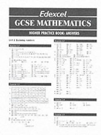 edexcel gcse mathematics practice book higher 1st edition pledger 0435532448, 978-0435532444