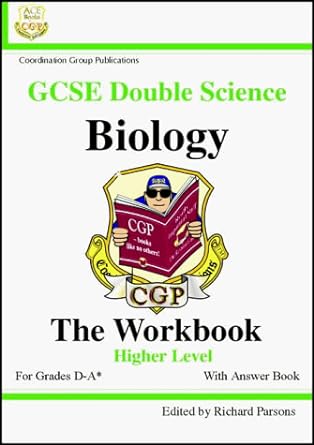 gcse double science biology workbook with answer book higher level 1st edition cgp books ,paddy gannon