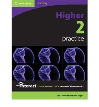 smp gcse interact 2 tier higher 2 practice book for aqa edexcel and ocr two tier gcse mathematics common 1st