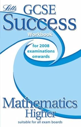 letts gcse success maths higher tier workbook by mapp fiona paperback 1st edition unknown author b00lloe0xw