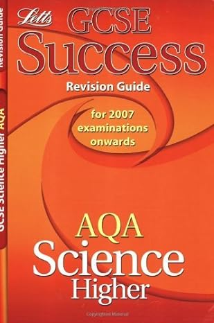 gcse success aqa science higher revision guide by various 1st edition unknown author b01hc9omsm