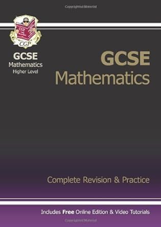 gcse mathematics higher level complete revision and practice by cgp books paperback 1st edition unknown