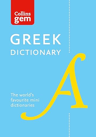 collins gem greek dictionary 4th uk edition collins 000728960x, 978-0007289608