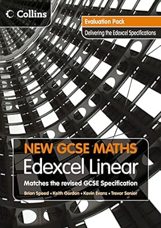 evaluation pack edexcel linear 1st edition brian speed 0007329857, 978-0007329854