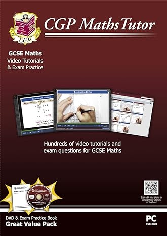 mathstutor gcse dvd rom tutorials and exam practice pack higher level 1st edition richard parsons 1847627773,