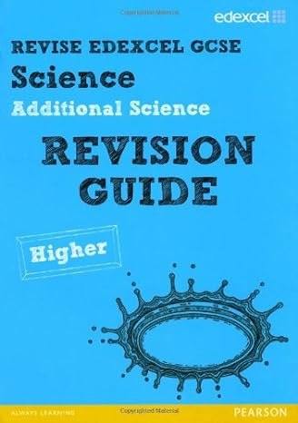 revise edexcel edexcel gcse additional science revision guide higher 1st edition damian riddle penny johnson,