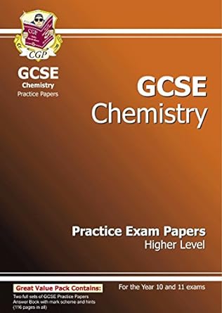 gcse chemistry practice papers higher rev edition richard parsons 1841466506, 978-1841466507