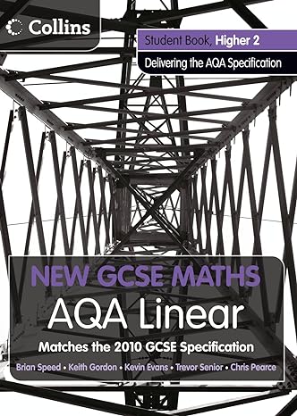 aqa linear higher 2 student book 1st edition kevin evans 0007489331, 978-0007489336