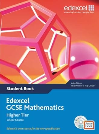 edexcel gcse maths 2006 linear higher student book and active book by tony clough 1st edition unknown author