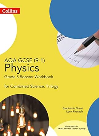 collins gcse science aqa gcse 9 1 physics for combined science grade 5 booster workbook 1st edition collins
