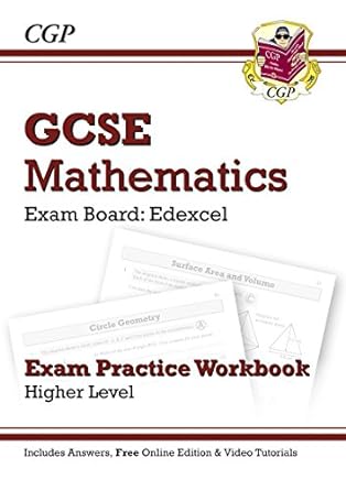 gcse maths edexcel exam practice workbook with answers and online edition higher 1st edition richard parsons