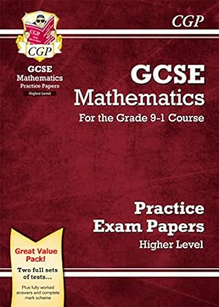 new gcse maths practice papers higher 1st edition richard parsons, cgp books 1782946632, 978-1782946632