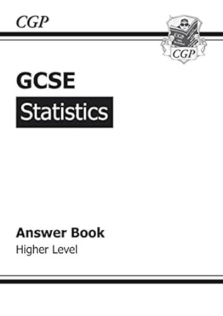 gcse statistics answers higher 2nd revised edition richard parsons 1841465992, 978-1841465999