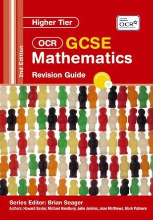 ocr higher tier mathematics gcse 1st edition handbury michael 0340959177, 978-0340959176