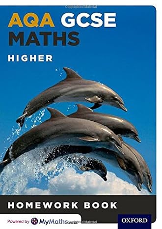 aqa gcse maths higher homework book 1st edition clare plass 0198351690, 978-0198351696