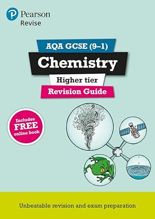 revise aqa gcse chemistry higher revision guide 1st edition mr mark grinsell 1292131284, 978-1292131283