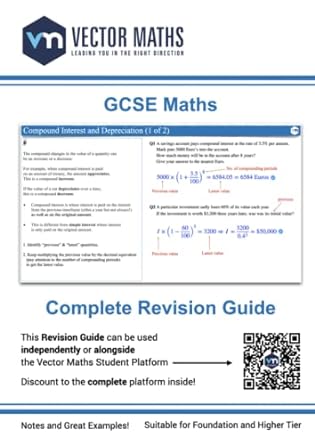 new gcse maths revision guide higher and foundation complete notes and examples perfect for the 2023 and 2024