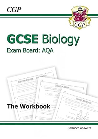 gcse biology aqa workbook including answers higher 2nd revised edition richard parsons 1847626769,