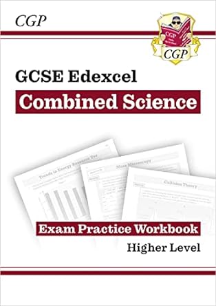 new grade 9 1 gcse combined science edexcel exam practice workbook higher 1st edition cgp books 1782944982,