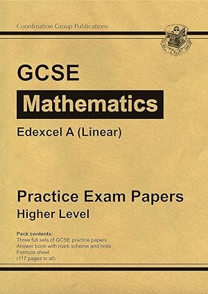 gcse maths edexcel a practice papers higher 1st edition richard parsons 1847620361, 978-1847620361