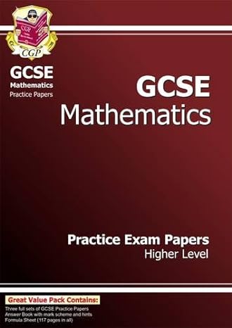 gcse maths practice papers higher rev edition richard parsons 1841466522, 978-1841466521