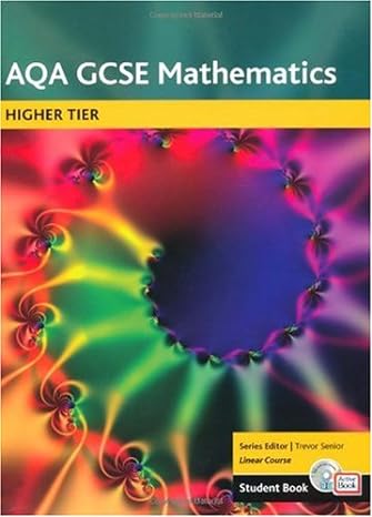 aqa gcse maths linear higher student book and activebook 1st edition trevor senior ,tony fisher ,shaun