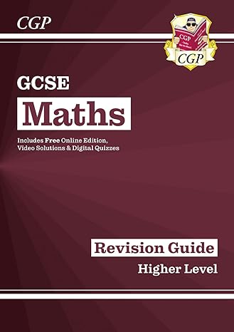 gcse maths revision guide higher 1st edition cgp books 1782943862, 978-1782943860