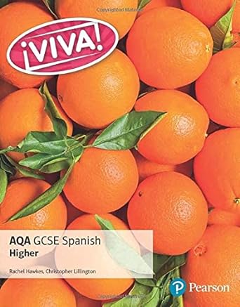 viva aqa gcse spanish higher student book 1st edition rachel hawkes 1292118962, 978-1292118963