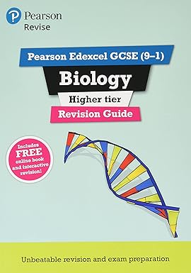 pearson revise edexcel gcse biology higher revision guide inc online edition and quizzes 2023 and 2024 exams